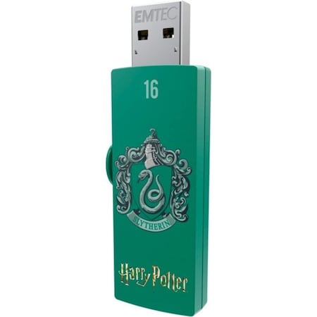 Emtec 16 GB USB -A 2.0 M730 Slytherin Harry Potter Flash Drive EM96318